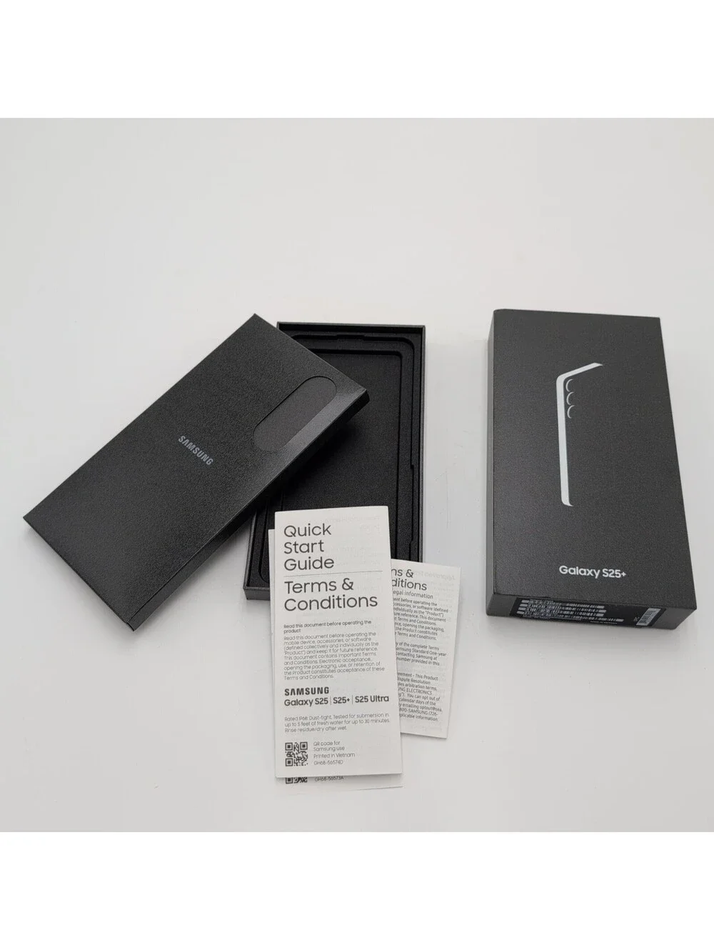 Samsung Galaxy S25+ Empty Replacement Box Only No Accessories